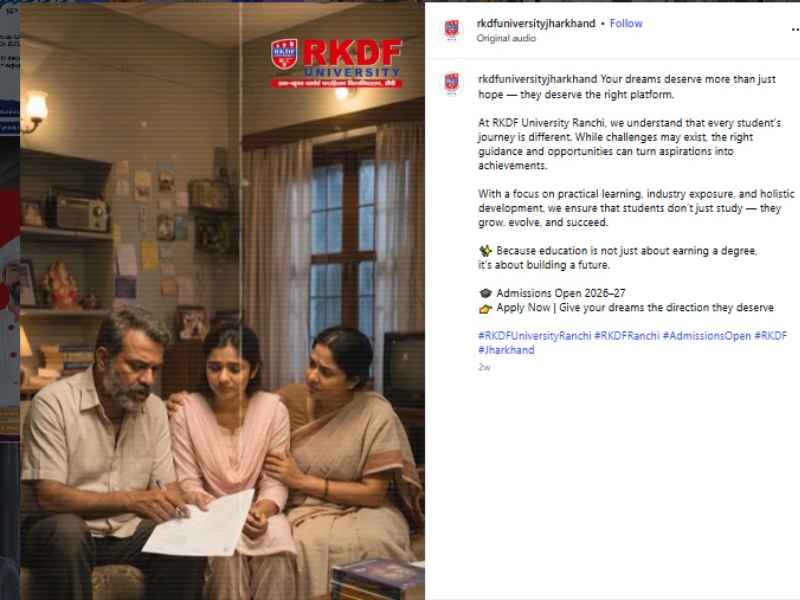 RKDF University Ranchi case study